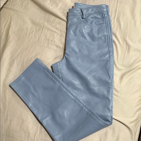 Wilfred Light Blue Straight Leg Pants - Picture 3 of 4